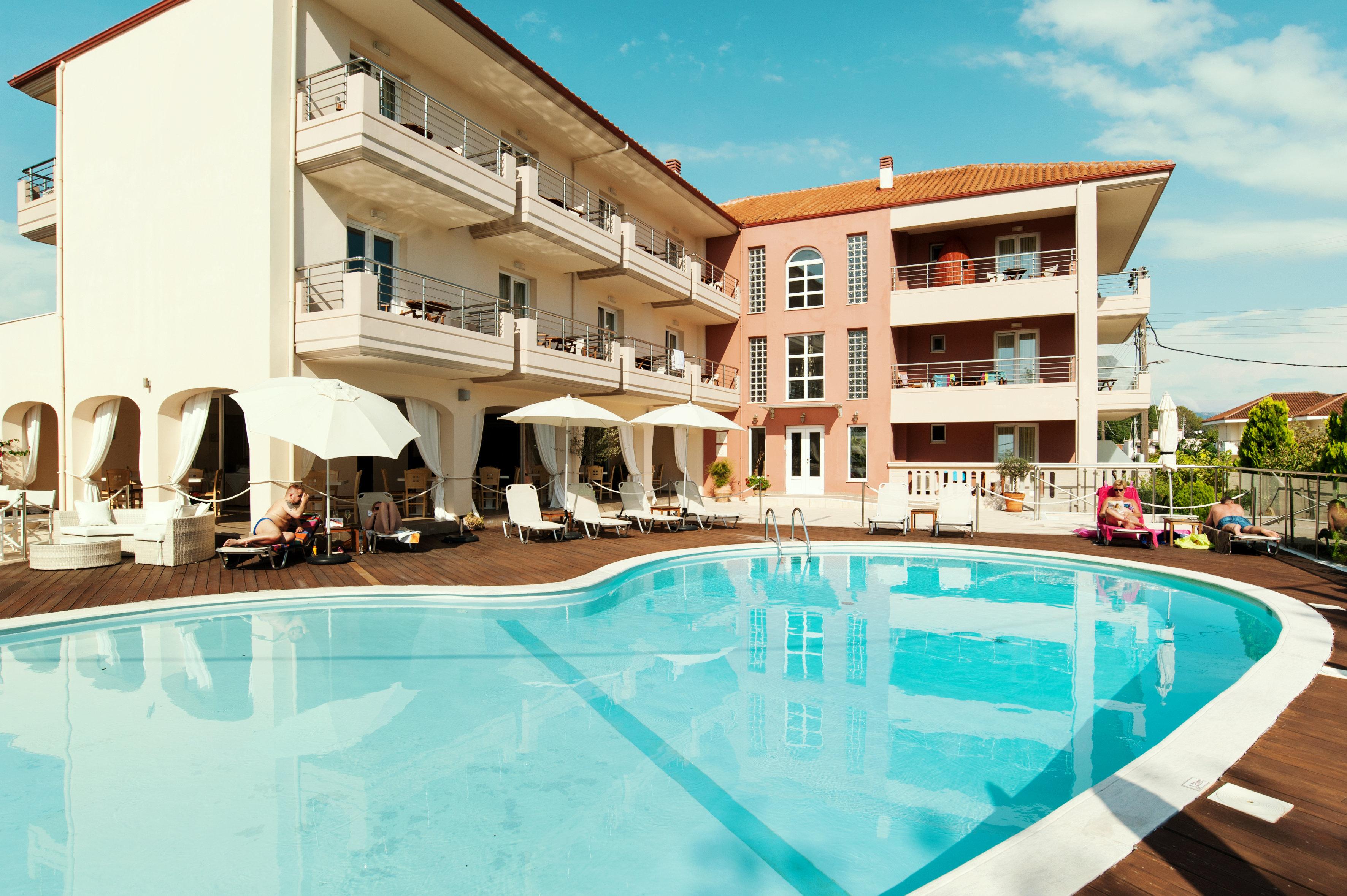 Hotel Ammos Bay Ammoudia Exterior foto