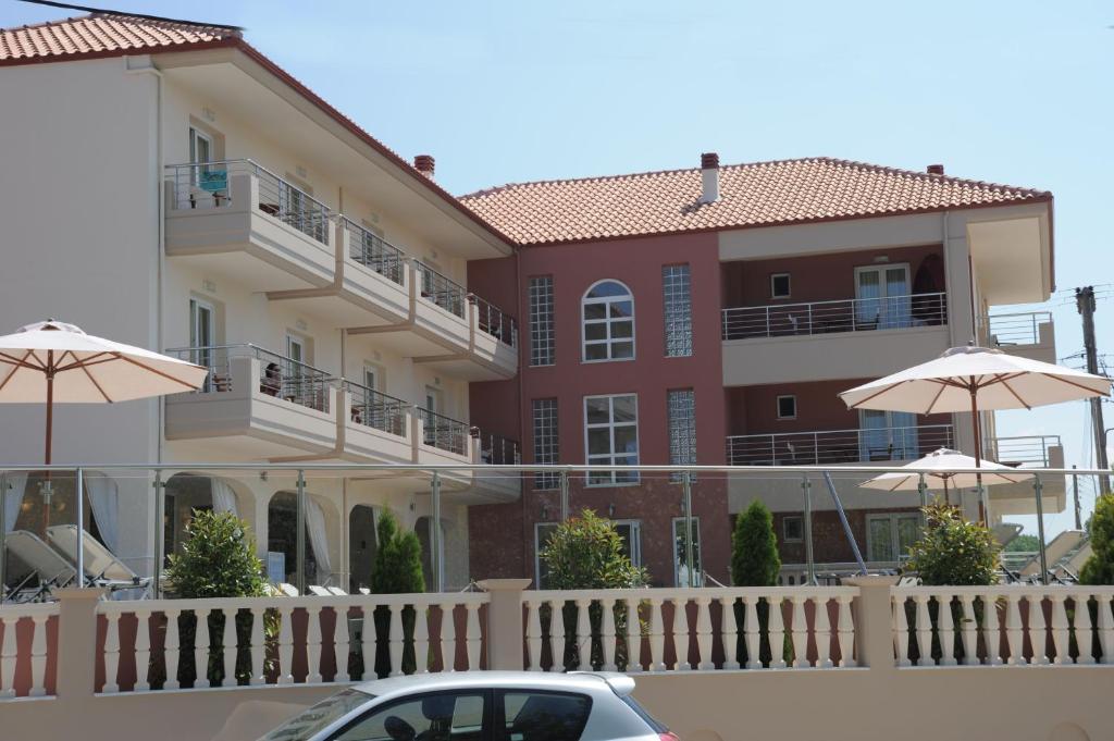 Hotel Ammos Bay Ammoudia Exterior foto